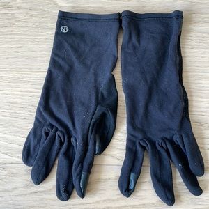 Lululemon On The Move etip Gloves, M/L, Black